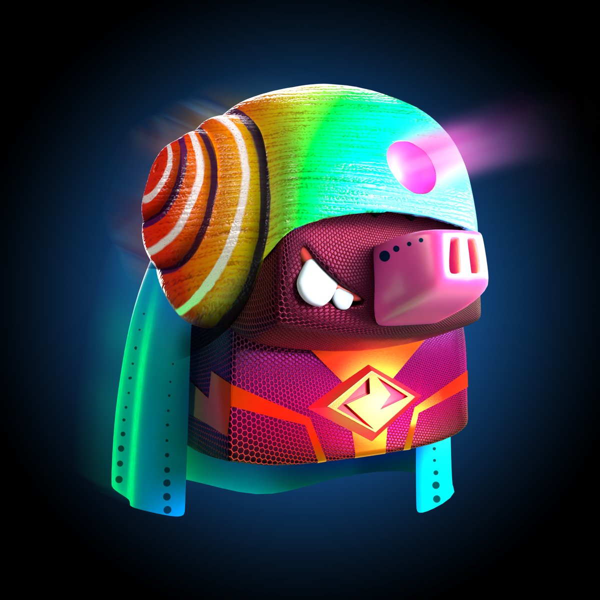 Who wants this laser head super pig? 

RT to win one Super Pig. Your ticket to the degen game arena! #aptos #aptosnft 

To win one free Super Pig #NFT

🐷RT
🐷Tag your friends

<a href="/TopazMarket/">Topaz | NFTs on Aptos</a>