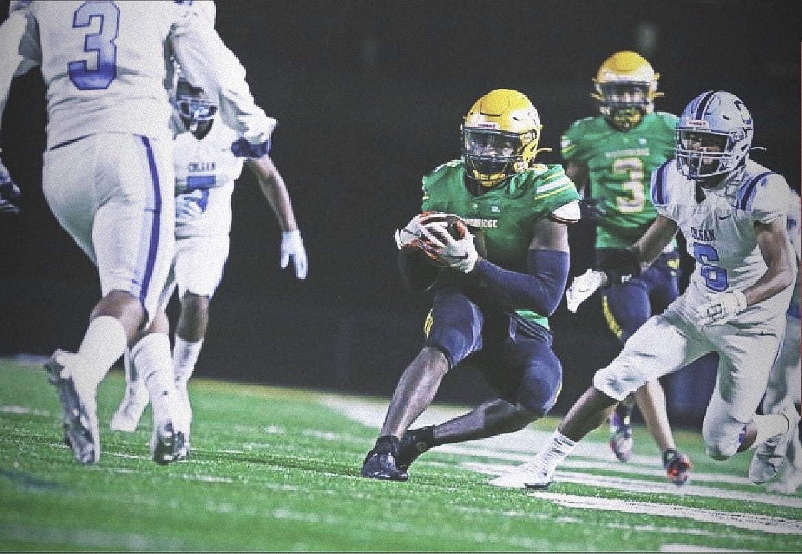 JabariOdoemenem's tweet photo. Great team win in OT yesterday, film otw soon! @DaBridgeFB 
#longlivefred💜 #TFGE☦️ https://t.co/F7RWi5cFvv