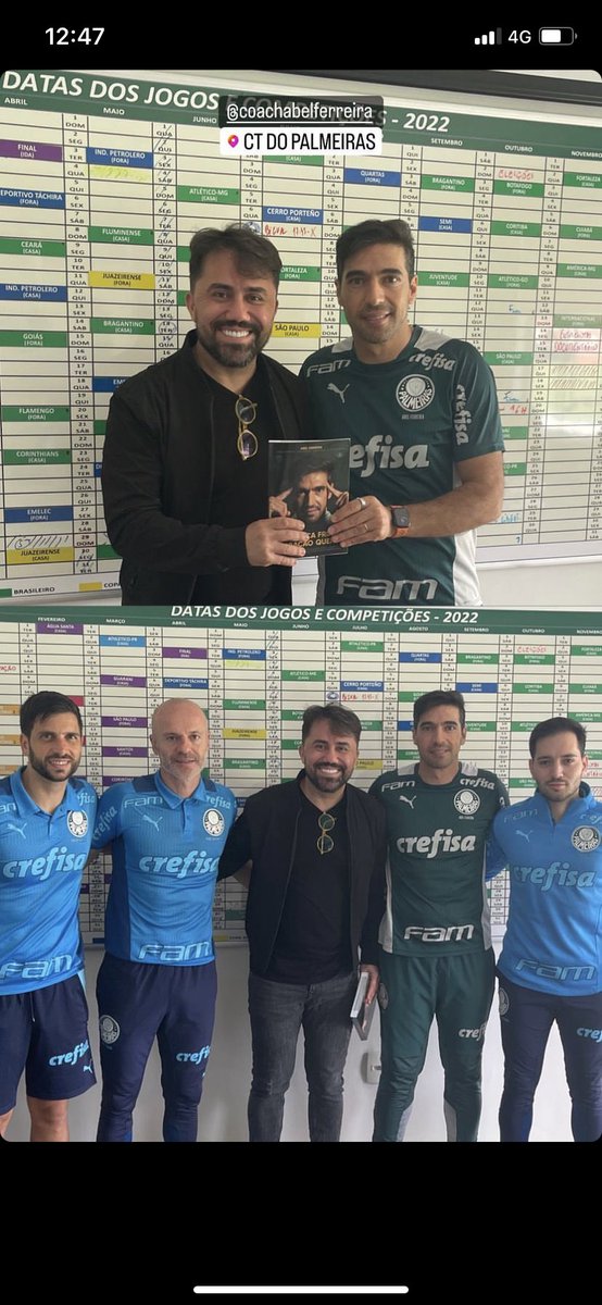 larissabalieir0's tweet photo. Luizinho Klops, ops Lopes - pegando ou dando umas aulas no Palmeiras 🤩🤩

O ex-técnico do Manaus - ainda sem clube, fez visitas ao CT do Palmeiras https://t.co/T8vxRT4Isg
