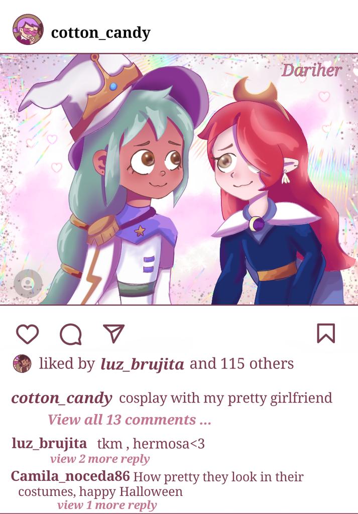 _dariher_'s tweet photo. ♡ Amity instagram :3

#dariher #theowlhouseseason3
#TheOwlHouse #fanart #art #TheOwlHouseSpoilers #lumity #FelizSabado #LuzNoceda #amityblight https://t.co/z0nO4v9d28
