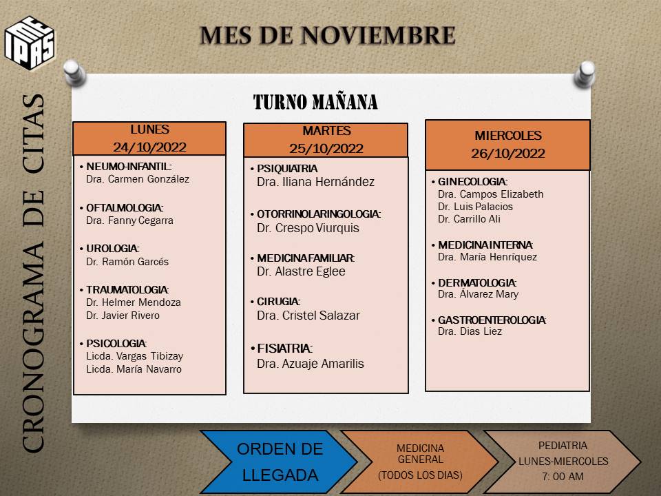 <a href="/ipasme_valencia/">Unidad Médica Valencia</a> Así Andamos! 🗣️🗣️🗣️🗣️Nuevo CRONOGRAMA DE CITAS Turno Mañana Mes de Noviembre serán  entregado los día Lunes 24, Martes 25 y Miércoles 26 de Sep tomar sus previsiones <a href="/IpasmeOficial/">Ipasme Oficial</a> <a href="/_LaAvanzadora/">Yelitze Santaella</a> <a href="/laraydv/">Yessenia Lara</a> <a href="/Aymaraguiar/">@Aymaraguiar</a> <a href="/rafaellacava10/">Rafael Lacava</a> <a href="/mreyesPSUV/">Michael Reyes</a>