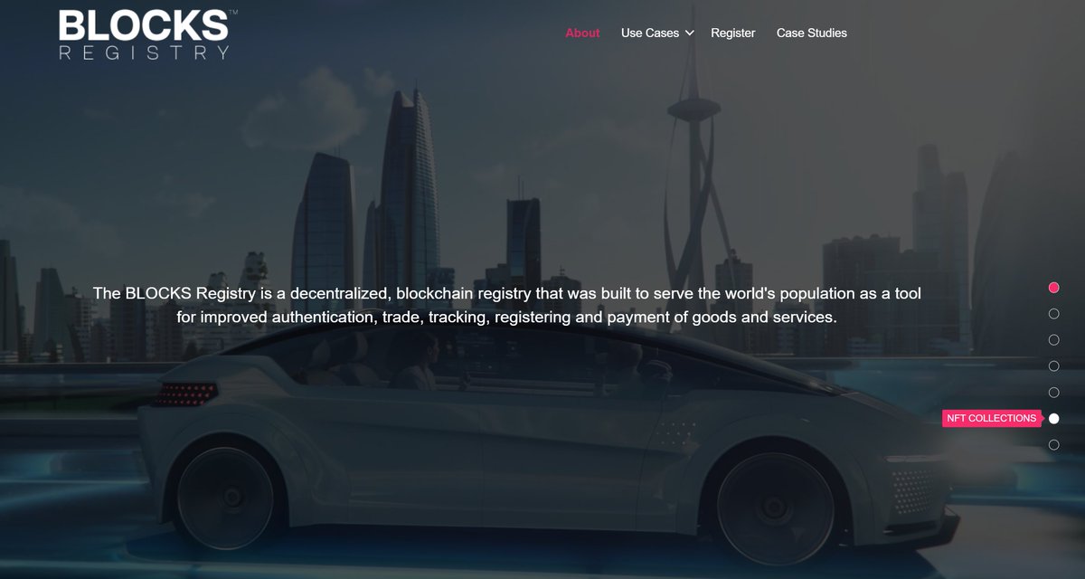 BLOCKS_DAO's tweet image. The BLOCKS Registry website is now live. We are building a decentralized, global database that will help people around the world authenticate, verify, record and transfer assets in the digital economy.

blocksregistry.com