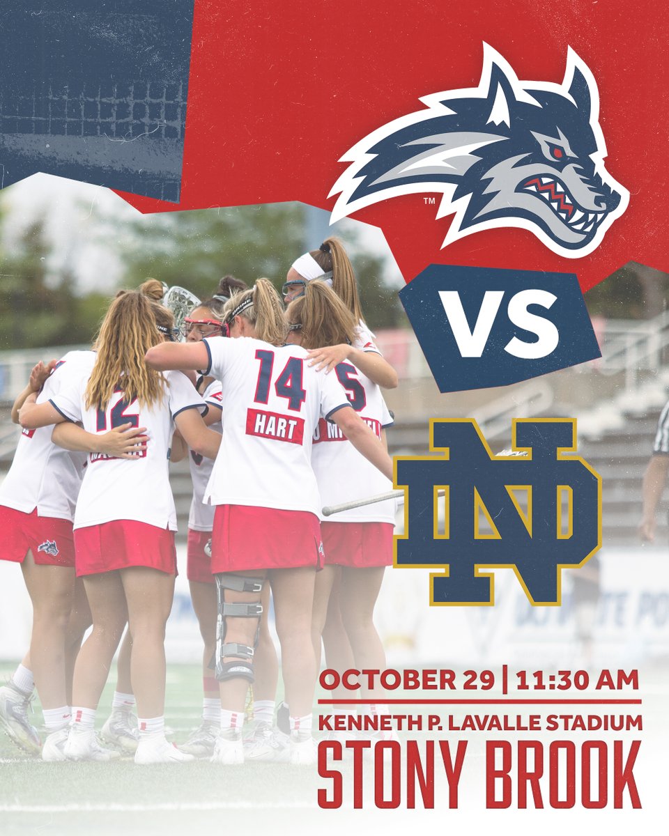 The Irish are coming to 𝐓𝐇𝐄 𝐈𝐒𝐋𝐀𝐍𝐃 🏝️ Join us at Kenny P on October 29 for a fall ball matchup against @NDWomensLax ‼️ 🌊🐺 x #NCAALAX