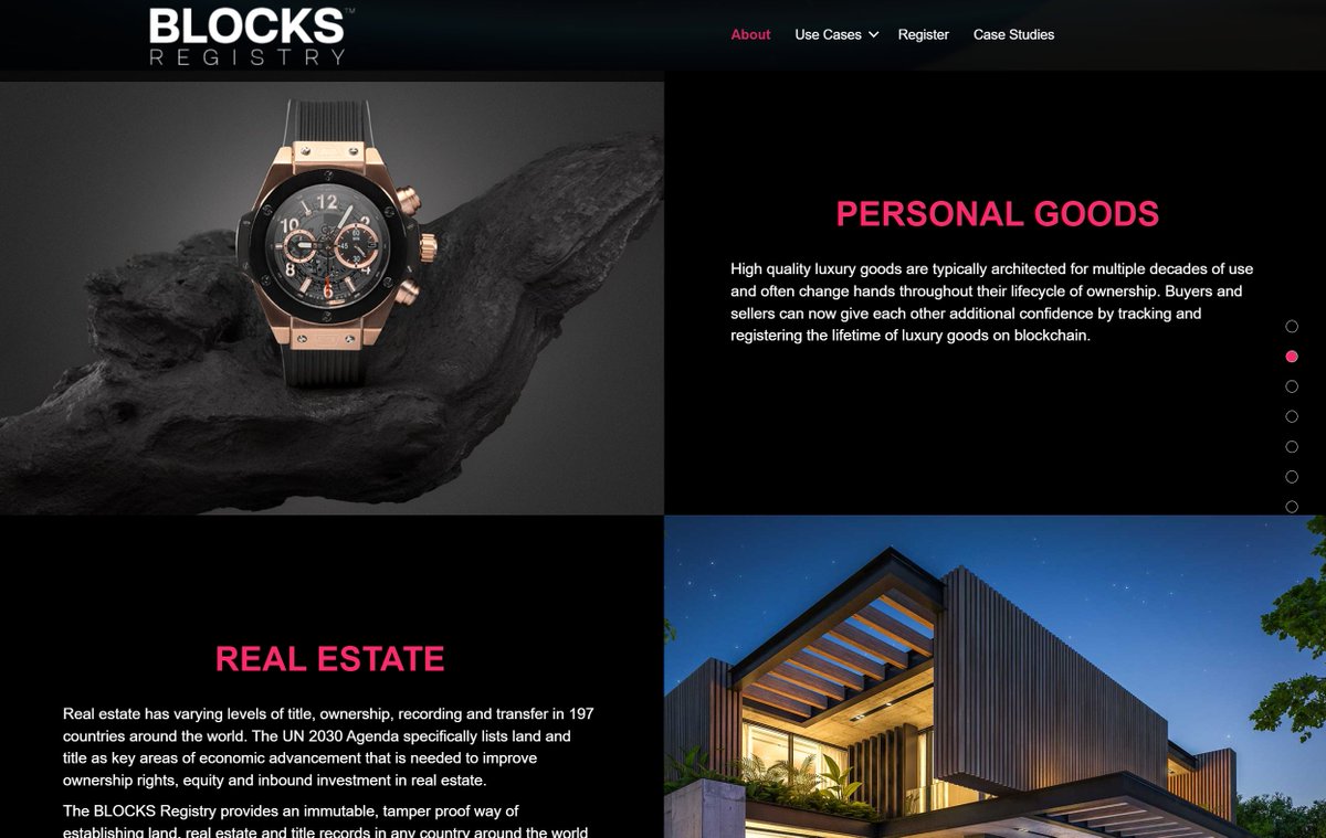 BLOCKS_DAO's tweet image. The BLOCKS Registry website is now live. We are building a decentralized, global database that will help people around the world authenticate, verify, record and transfer assets in the digital economy.

blocksregistry.com