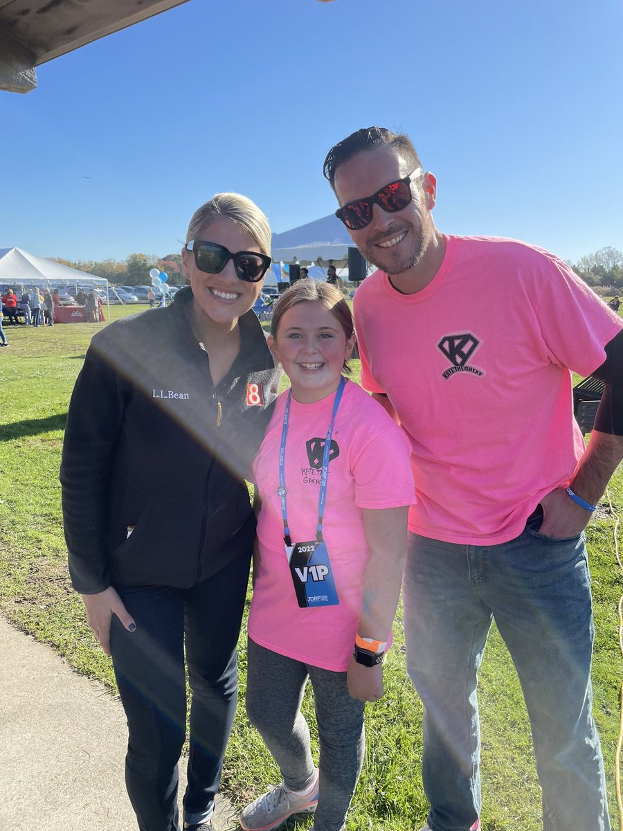DannyKeystone's tweet image. A great day @JDRF one walk to raise funds for a cure for Type 1 Diabetes. Our team “Kate the Great” raised over 7.7k and the walk brought in over 125k! Thank you @LauraHutch8 and @WTNH  for the support!