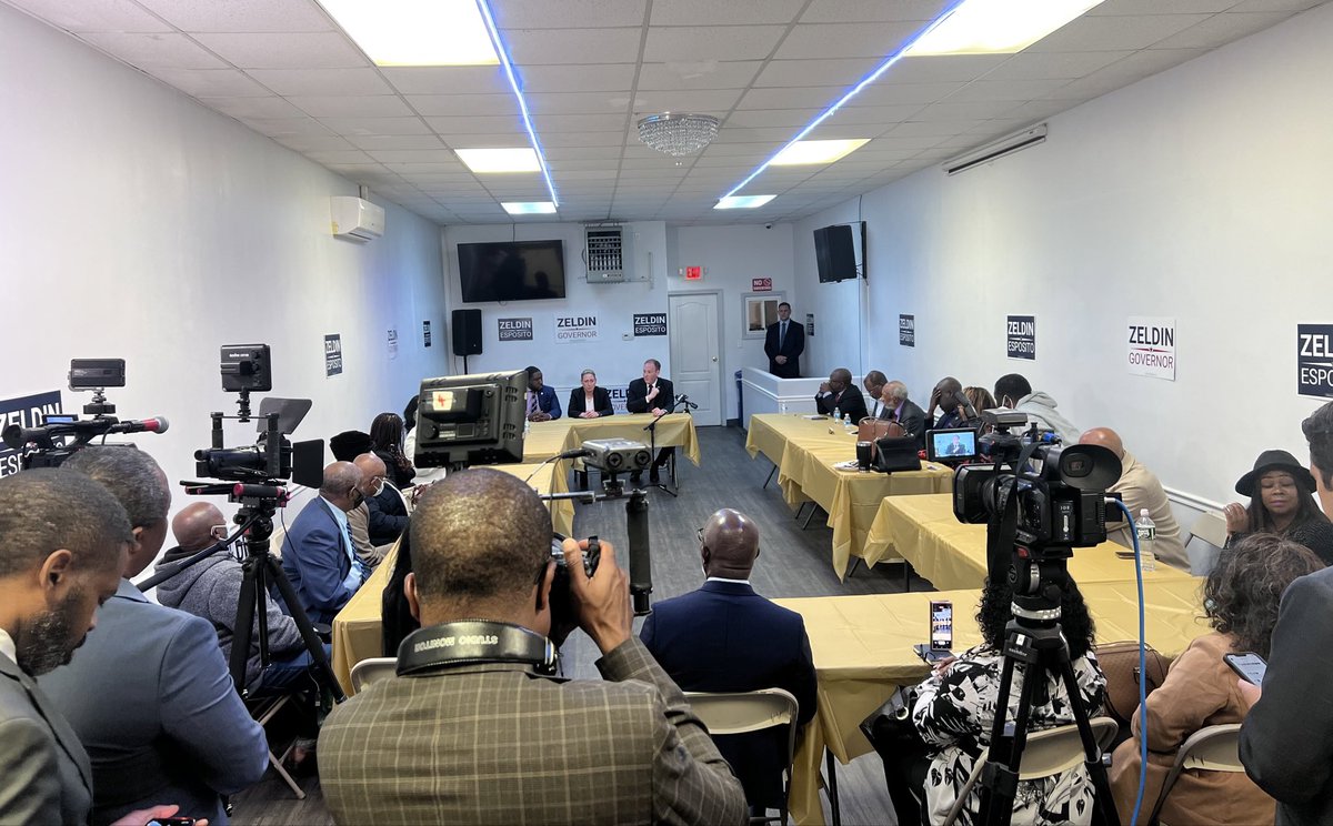 Thank you Congressman @LeeZeldin for participating in a roundtable with Caribbean Diaspora Leaders to discuss the economy, inflation, education & issues most important to them. You’re leaving no stone unturned & working to win every single vote for Governor. #CaribbeansForZeldin