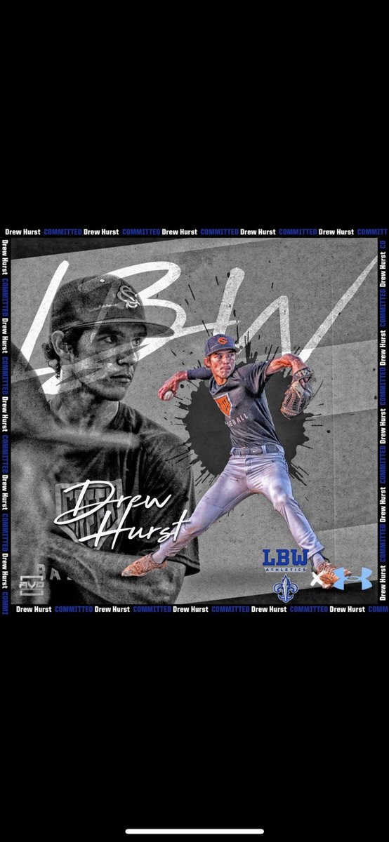 drewhurst6's tweet photo. I am blessed to announce that I have committed to LBW to further my academic and baseball career !! Thank you to my family coach’s and friends. Thank you coach Helms for the opportunity!! #gosaints💙💙 https://t.co/YqMwA9436z