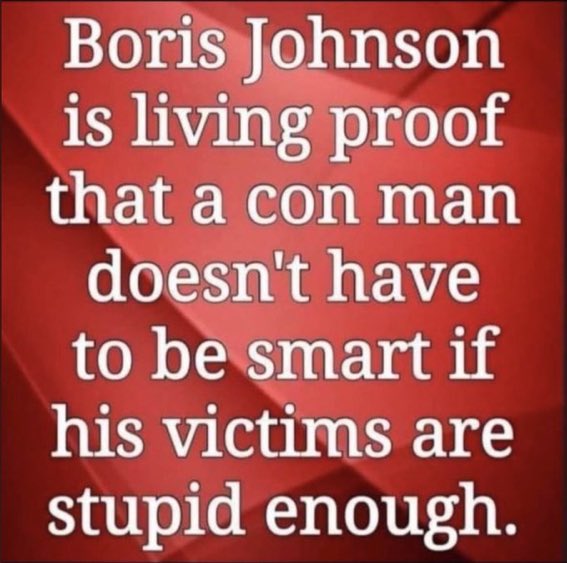 Written for every Conservative MP that’s supports him. #JohnsonNeverAgain