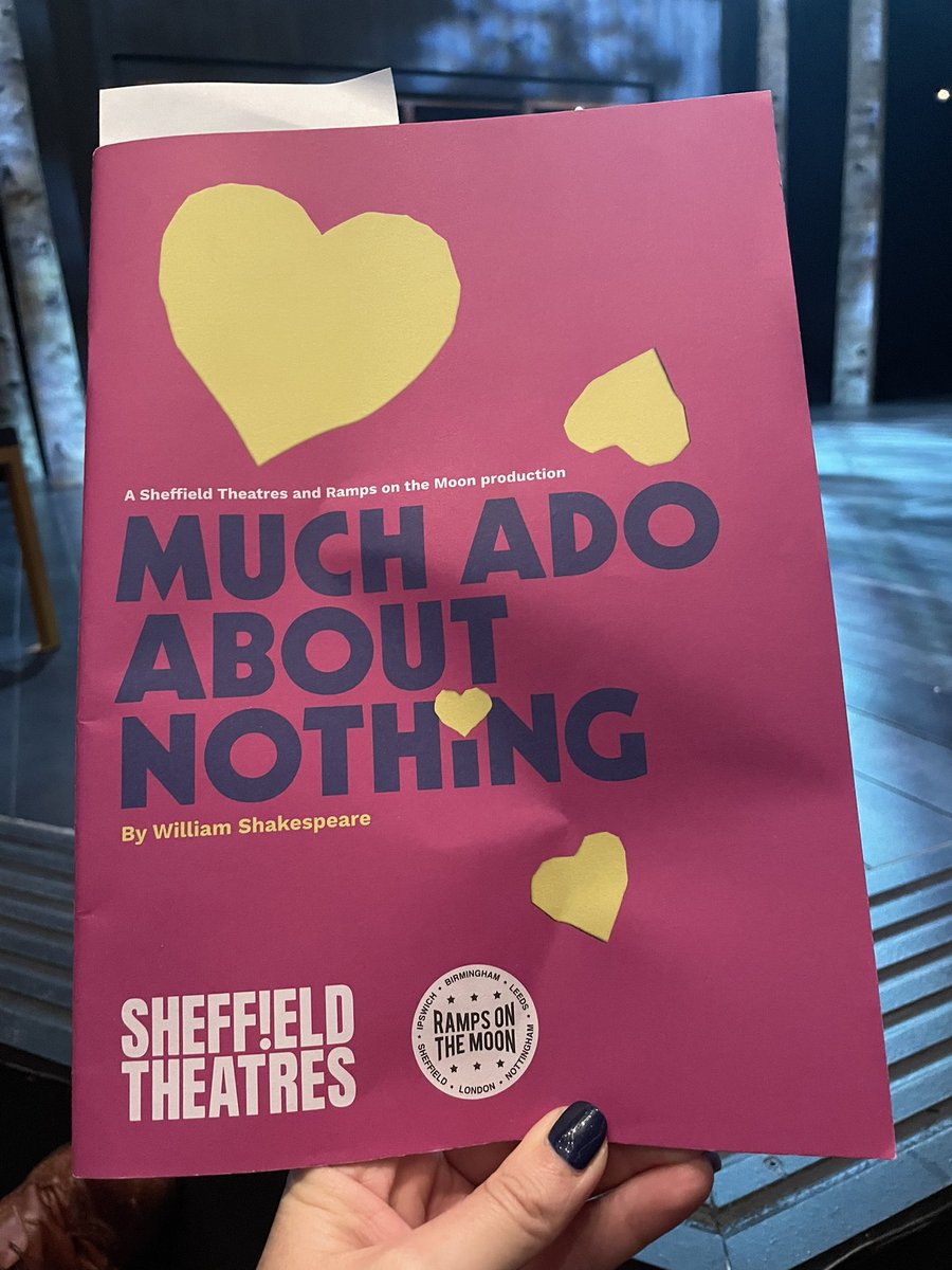 Wow! Just seen a fantastic version of Much Ado About Nothing @NewWolsey by <a href="/RampsOTM/">Ramps On The Moon</a> . Completely inclusive for both audience and cast and an absolute joy to watch. I’m now off to channel my inner Beatrice!