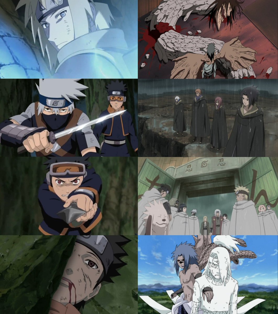 Finished The Itachi Pursuit Mission &amp; The Kakashi Gaiden Arcs

They were both short, but enjoyable to watch. I'm indifferent towards Sasuke, but it was interesting to see him make his new team. So far, I don't really care for any of them; I'm sure my opinion will change... (1/2)