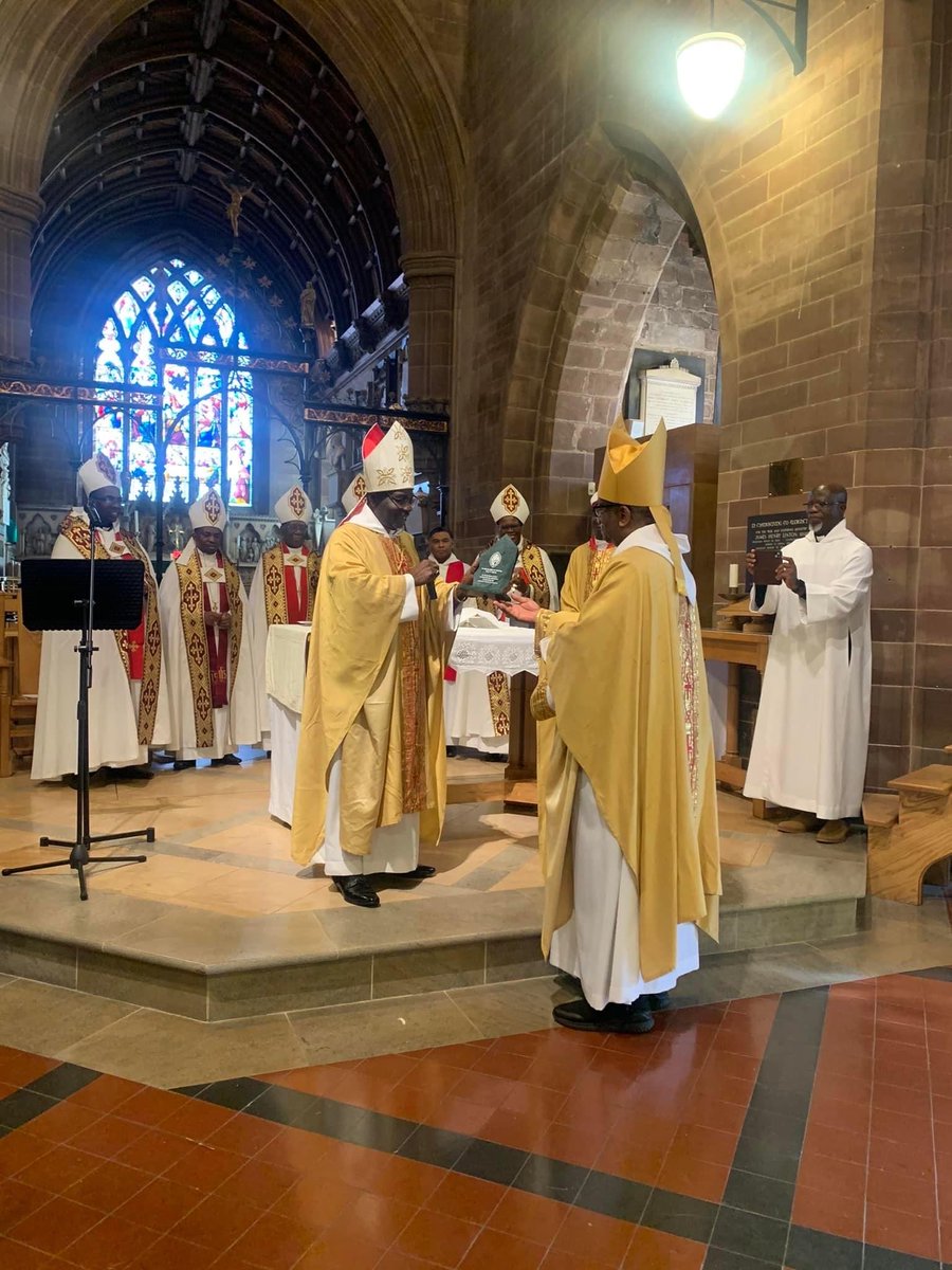 Today we honoured the founder of the Apostolic Pastoral Congress, Metropolitan Archbishop Doye T. Agama at our of Congress 2022. Thanking God also for the outstanding ministry from ⁦@ShermaraFletche⁩ representing Churches Together in England ⁦@ChurchesEngland⁩ CTE.