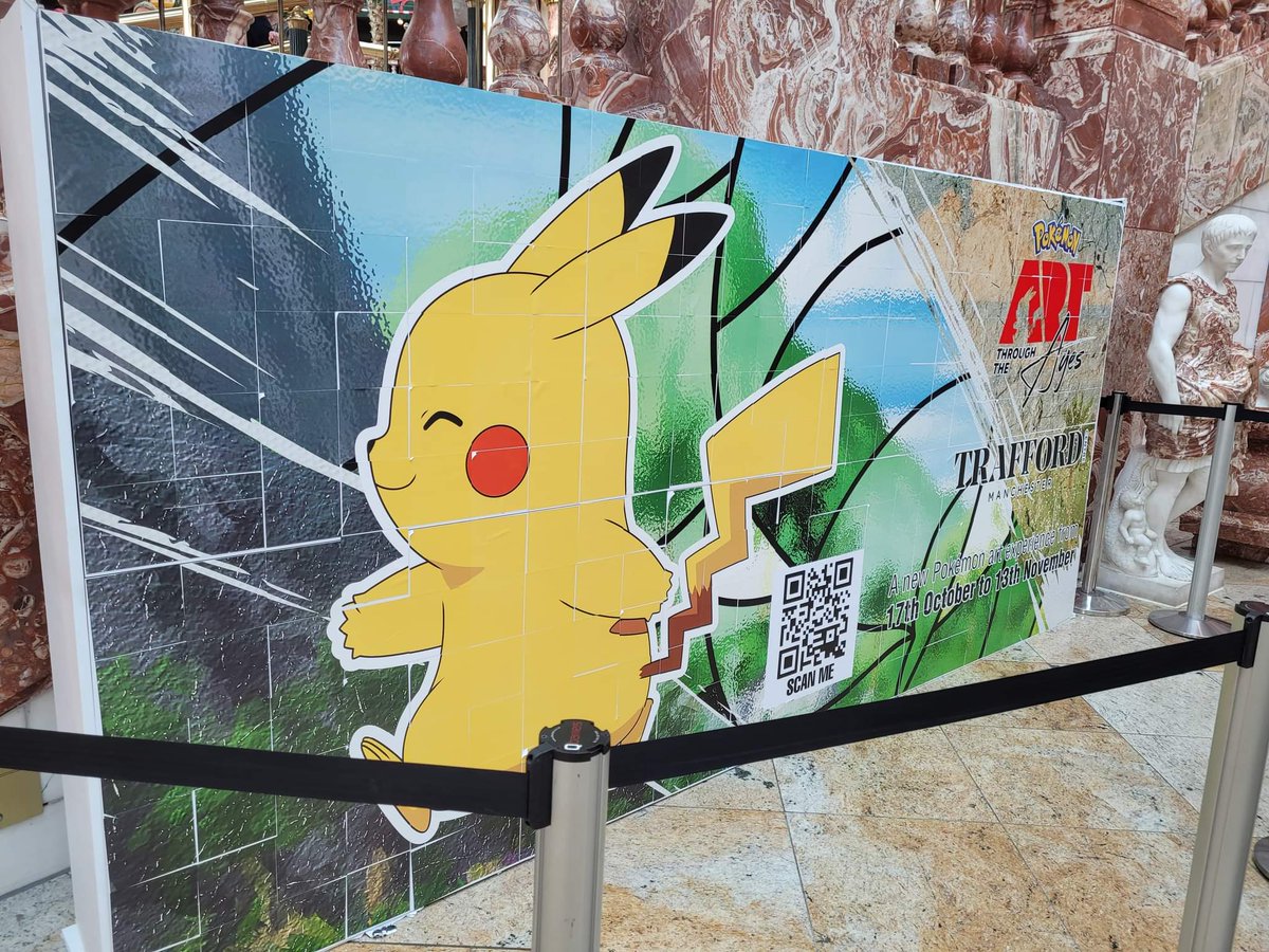 Joe_The_Demon's tweet photo. #Pokemon #traffordcenter #pokemonart #art

Did the full Pokémon art tour. We could only find 55 of 151 though despite looking everywhere for 3 hours! 
Anyone else have trouble? https://t.co/iShJocQWhX