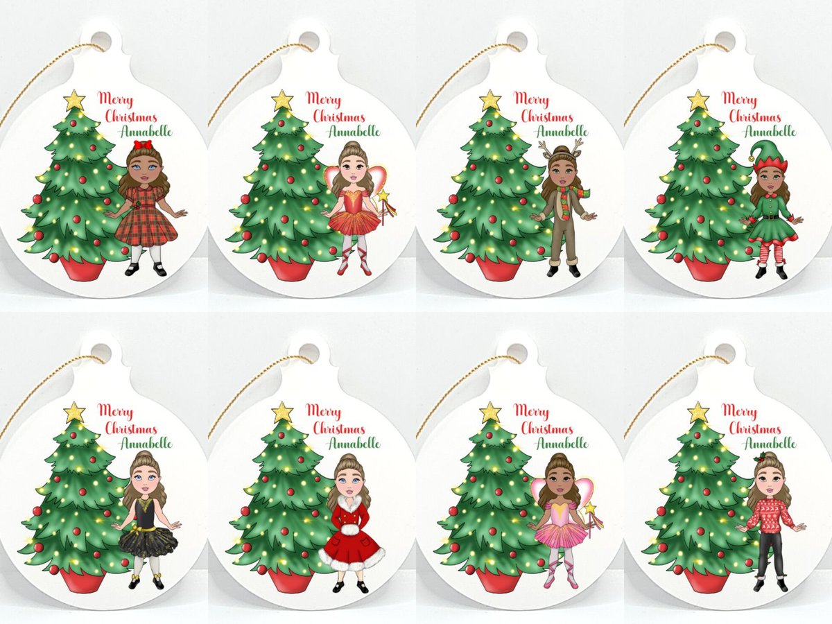 simplysarah72's tweet photo. These cute handmade baubles can be personalised with any name #ChristmasBauble #CustomBauble #ShopSmall #HandmadeGifts https://t.co/Yk6rIJELV0