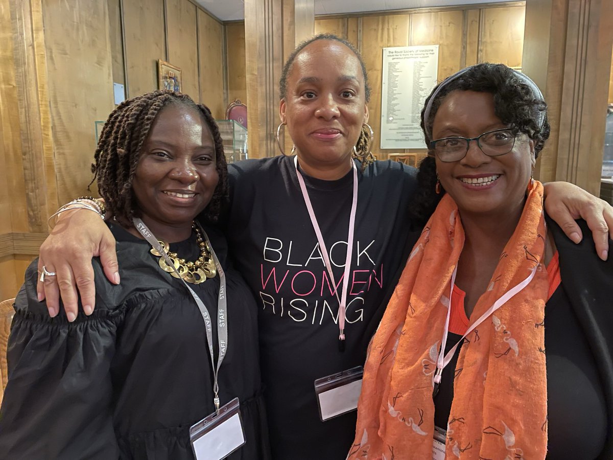 What a day! Incredibly inspiring women at the Black Women & Breast Cancer conference. But we need to do so much better. #bwbc2022 @saradan26 @blackwomenrisinguk @macmillancancer @GeorgetteOni