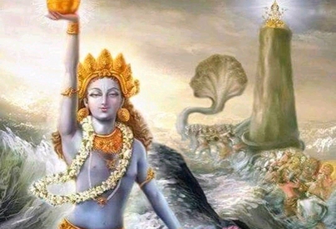appliedspirit's tweet photo. Did you Know ?🤔
Who is Dhanvantari by whose name the festival of Dhanteras is celebrated.

Sri Dhanvantri, the incarnation
of Lord Vishnu who founded
Ayurveda https://t.co/eDnuPFKdXx