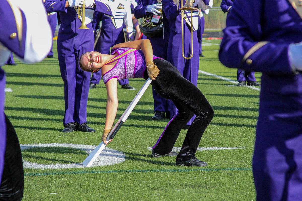 JMU Colorguard tweet media
