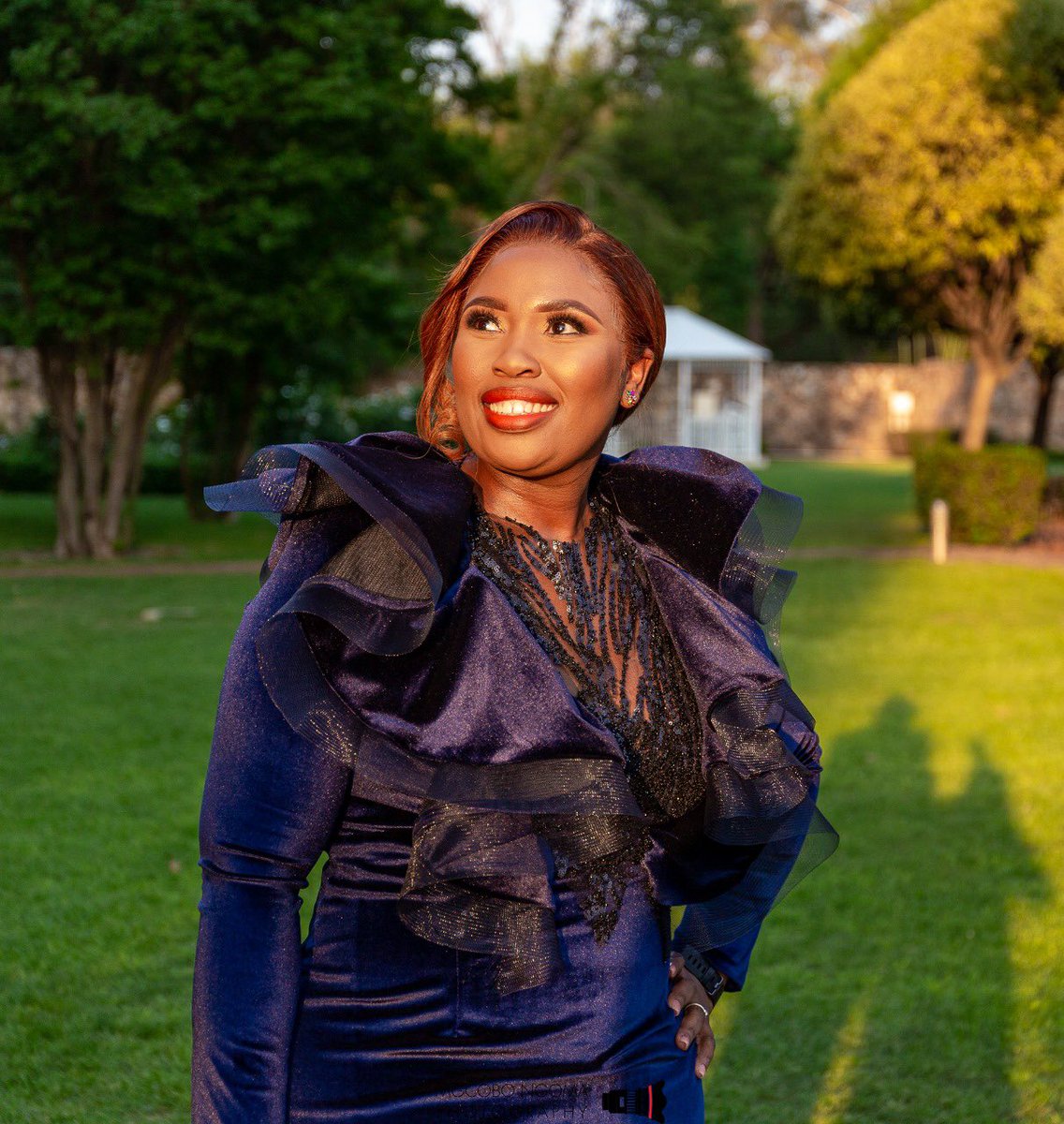 ThandiShadrack's tweet photo. @UrbanZuluSA Thank you guys for such an amazing dress. https://t.co/qpQjQeijjf