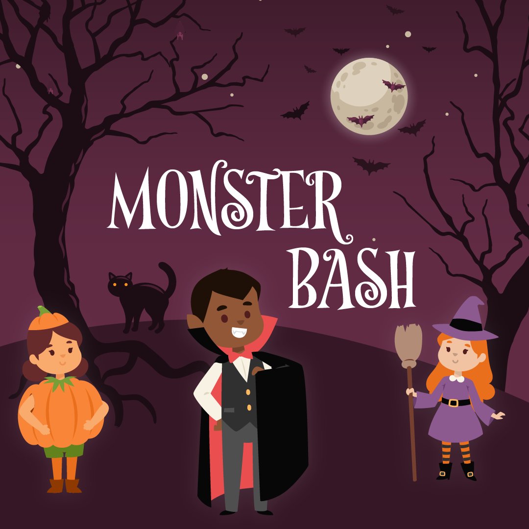 Boo! Hey kids, join us on Friday, October 28 from 3:30-4:30 pm for our Monster Bash! Put on your Halloween costume, come make a creepy craft and have a spooky snack!

For more information about this event, please visit ow.ly/JWXP50LaXG5
#UrbanaFree