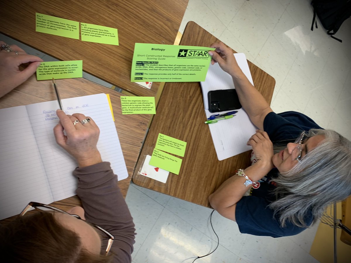 HesterSciSAISD's tweet photo. Short Constructed Response ninjas at #EPICSaturday @SAISD_CI @KendraKDoyle @SAISD_Science @PattiSalzmann https://t.co/0IQQl5u5iL