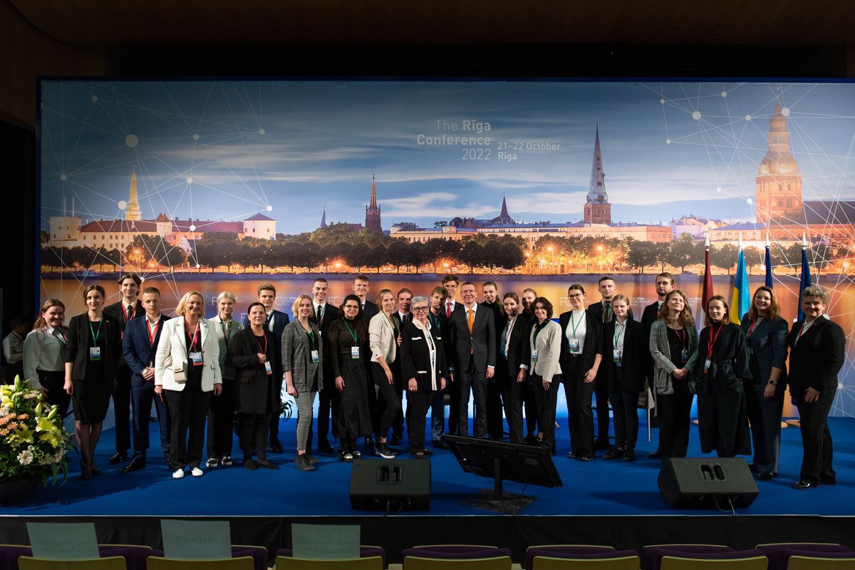 Closing #RigaConf2022, thanks to @LATO_LV @Latvian_MFA @AizsardzibasMin, participants, supporters, organisers and volunteers for great work. See you next year #RigaConf2023