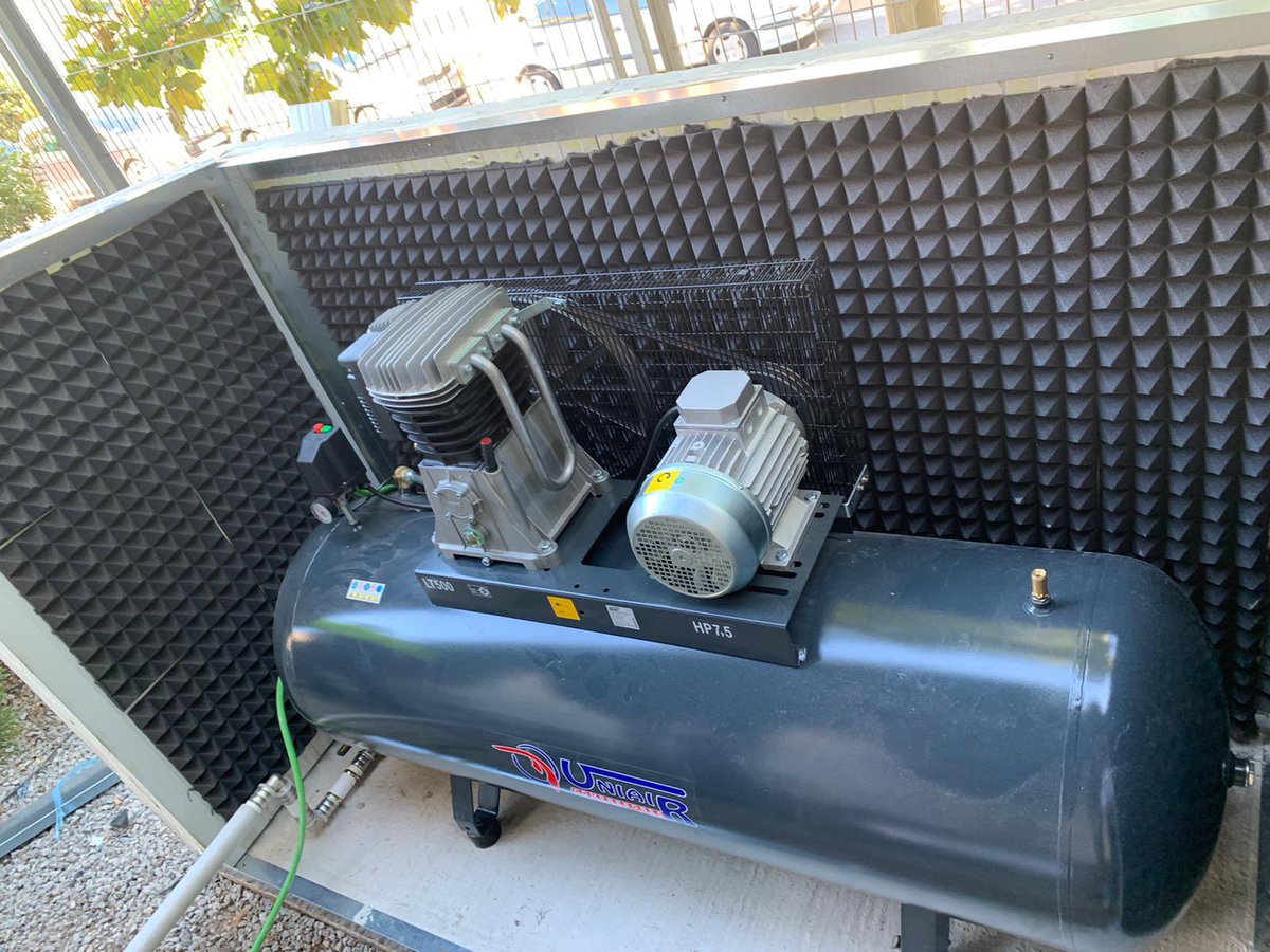 ignofoc's tweet image. Protegemos y insonorízanos un compresor , Gracias a @GrupAir_SA por la confianza depositada.