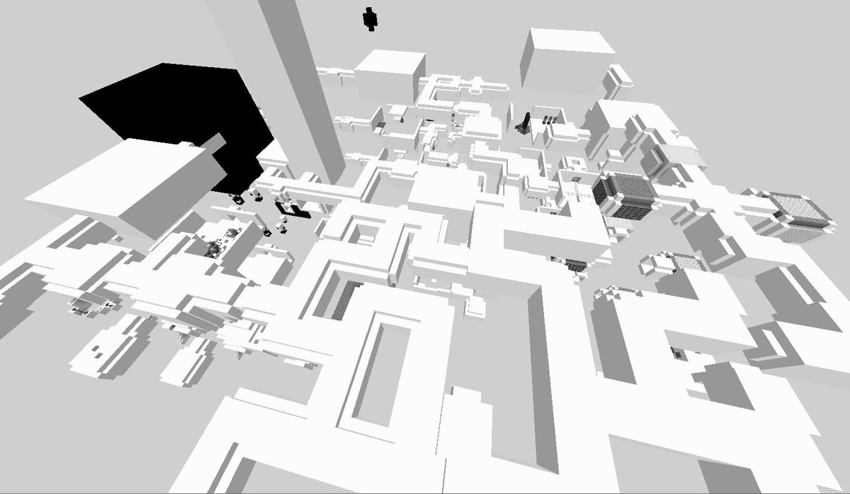 Godlanderp's tweet photo. #mapprogression huh,
first map, Buttons, 1.10, 2016, never actually published.
in the middle, Nier Minecraftia, 1.13.2, 2019.
last map, Aseptic, 1.18.2, 2020, released on realms.
currently on some 2d project. https://t.co/hOIGh031ip