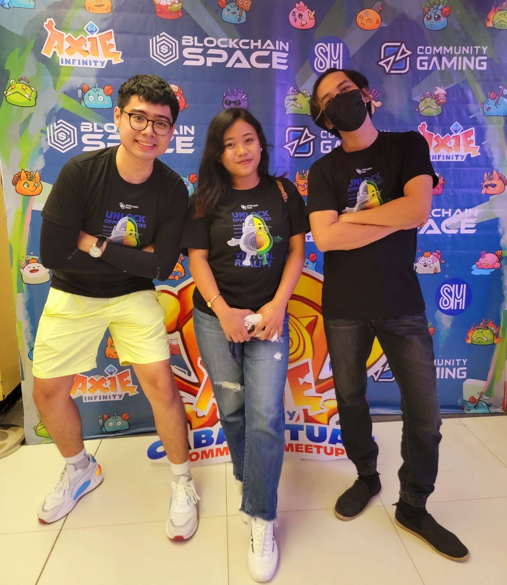 Luna121999's tweet photo. Thank you so much @Blockchain_SPC and @nixeniego for having this wonderful day at #CabsyCon and hello to @RavexGuildRDG π π₯
#SalamatAxie
#axieOrigin https://t.co/SRQ4npIasD
