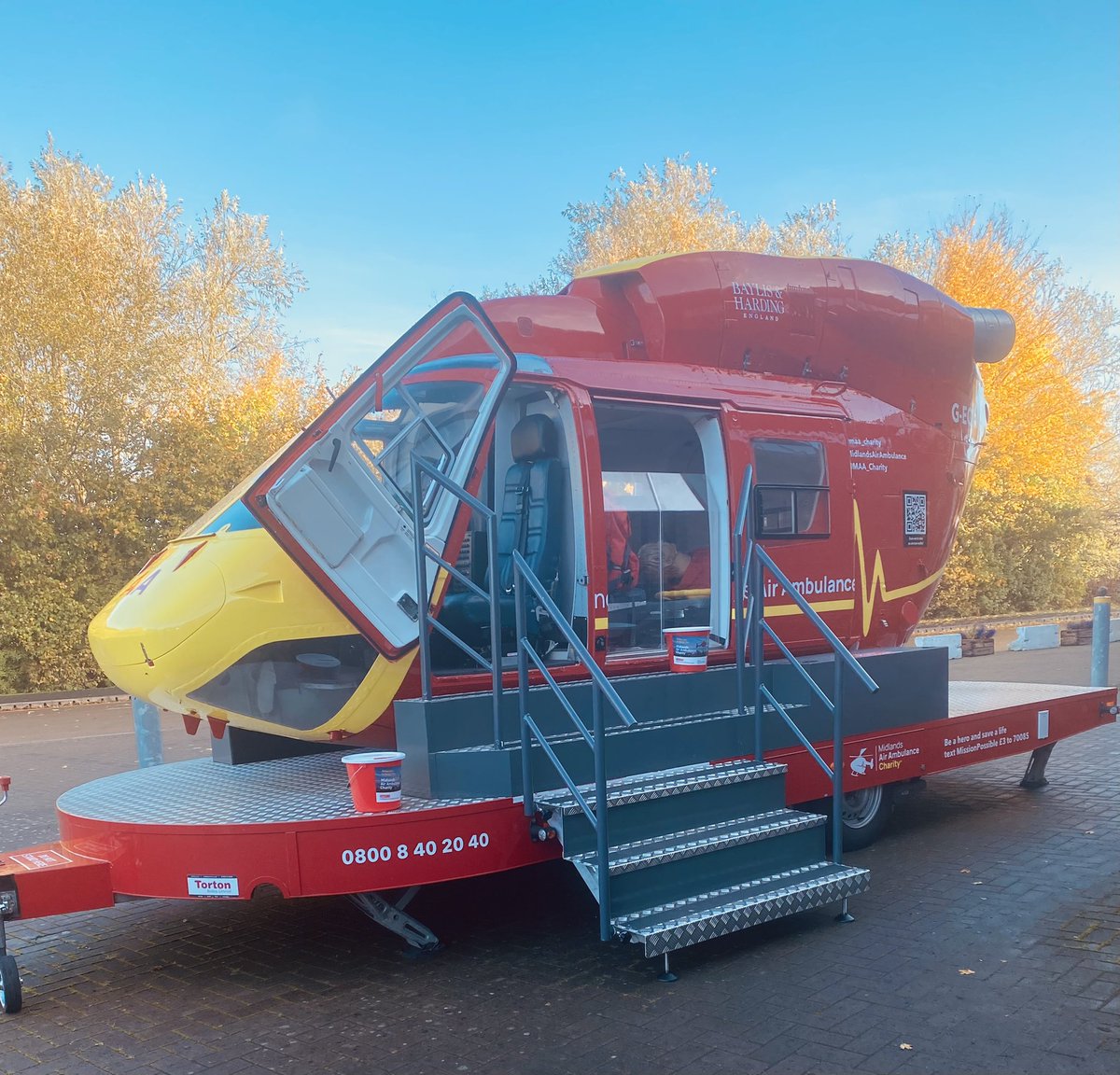 jotbailes's tweet photo. Thank you to the team at #RossLabels for supporting @MAA_Charity today, we had a great day raising funds and awareness  for our 🚁 &amp; 🚗 https://t.co/aErjlBkVqG