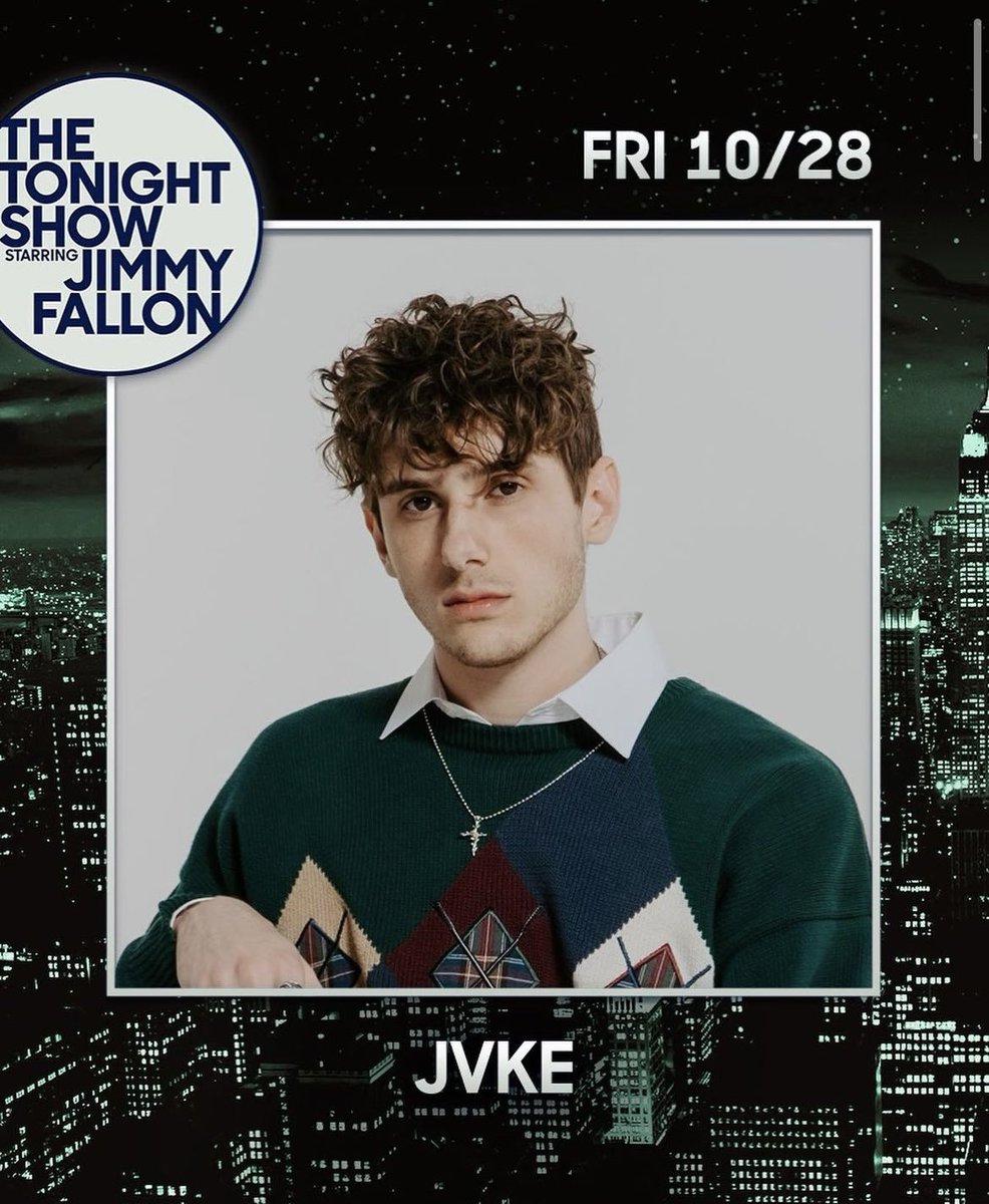 Tune into Jimmy Fallon on Friday, October 28th. Our Orchestra and Chamber music students will be accompanying JVKE when he performs. <a href="/jvkesongs/">JVKE</a> <a href="/jimmyfallon/">Jimmy Fallon</a>