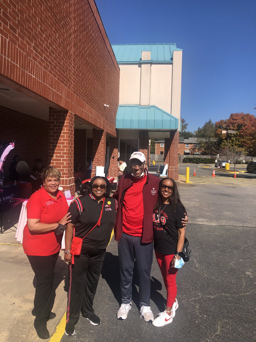Many thanks to the Richmond Alumnae Chapter of Delta Sigma Theta and Pastor Ralph Hodge and Second Baptist of South Richmond for the get out the vote rally
