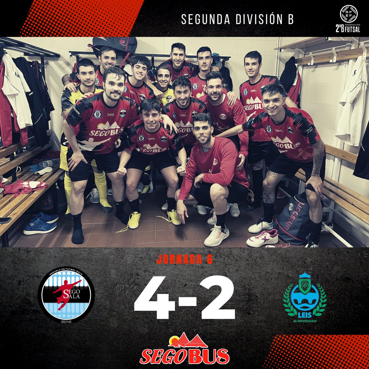 #SegundaB | Primera victoria en casa del Segosala Segobus ante <a href="/LeisPontevedra/">Stellae Leis Pontevedra FS</a>