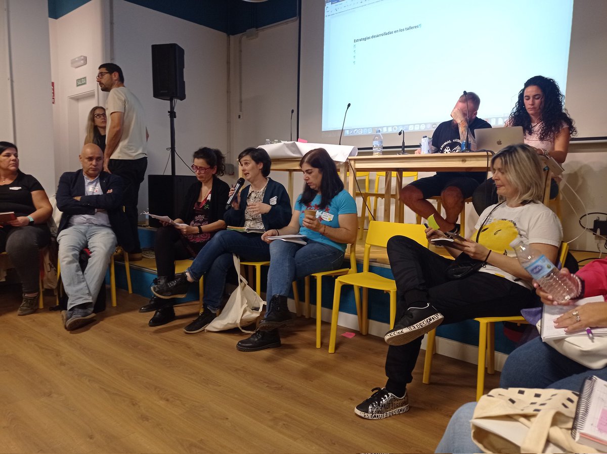 Seguimos con las estrategias que hemos ido desarrollando en los diferentes talleres. #WorkshopCrearla