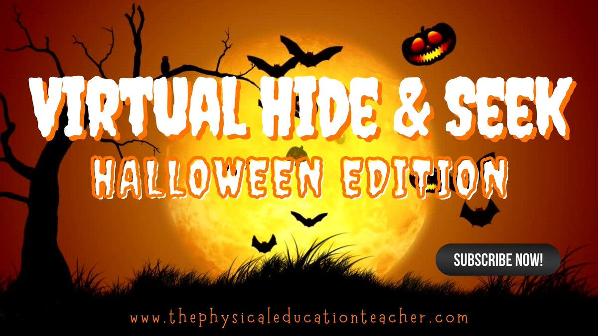 Virtual Hide &amp; Seek! See the description for how to modify for IN-PERSON players! youtu.be/HKXjI3I8XDw