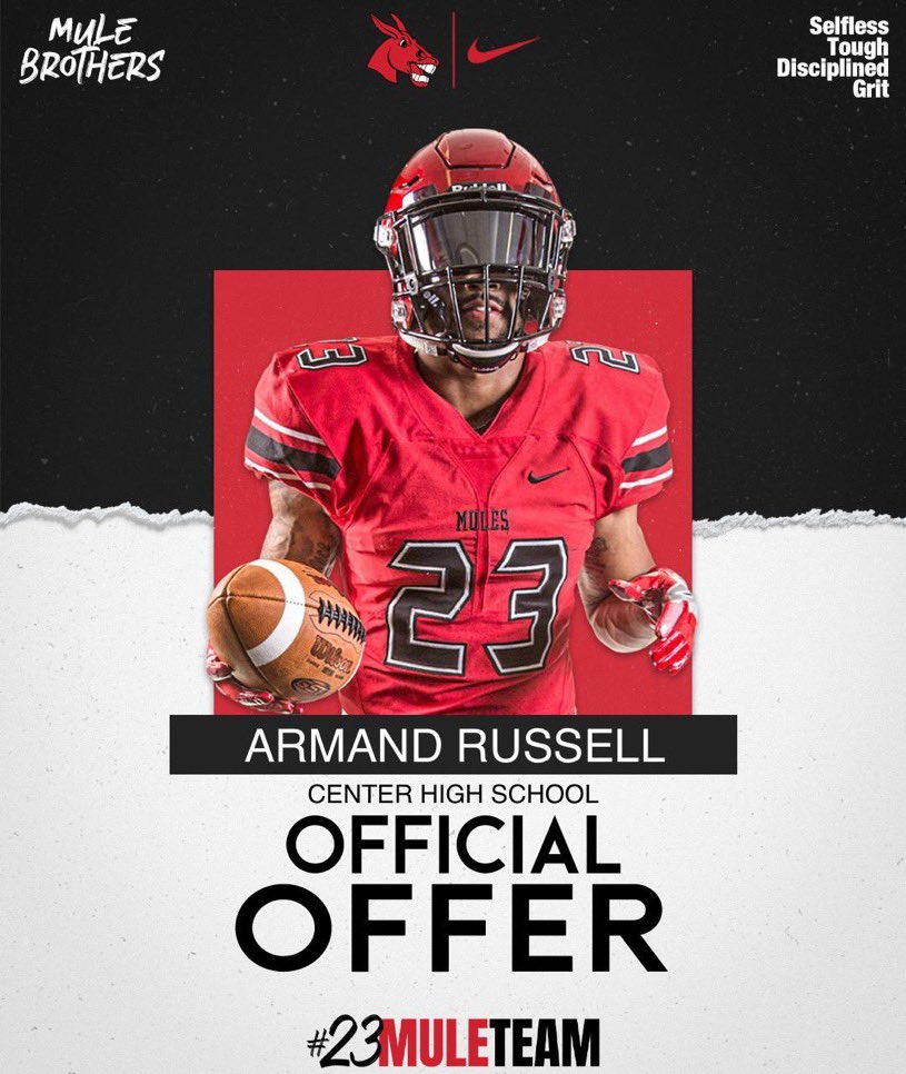 After a couple conversations with <a href="/CoachLueds/">Lucas Lueders</a> I’ve received a offer from <a href="/UCMFootballTeam/">Mules Football</a> ❤️🖤..<a href="/CoachWestphal/">Kyle Westphal</a> <a href="/CHSJACKETPRIDE/">KC Center Yellowjacket Football</a> <a href="/CHSAthletics58/">CHS Athletics</a> <a href="/WOWKCfootball/">WOWKC</a> <a href="/JPRockMO/">JP Rock</a>