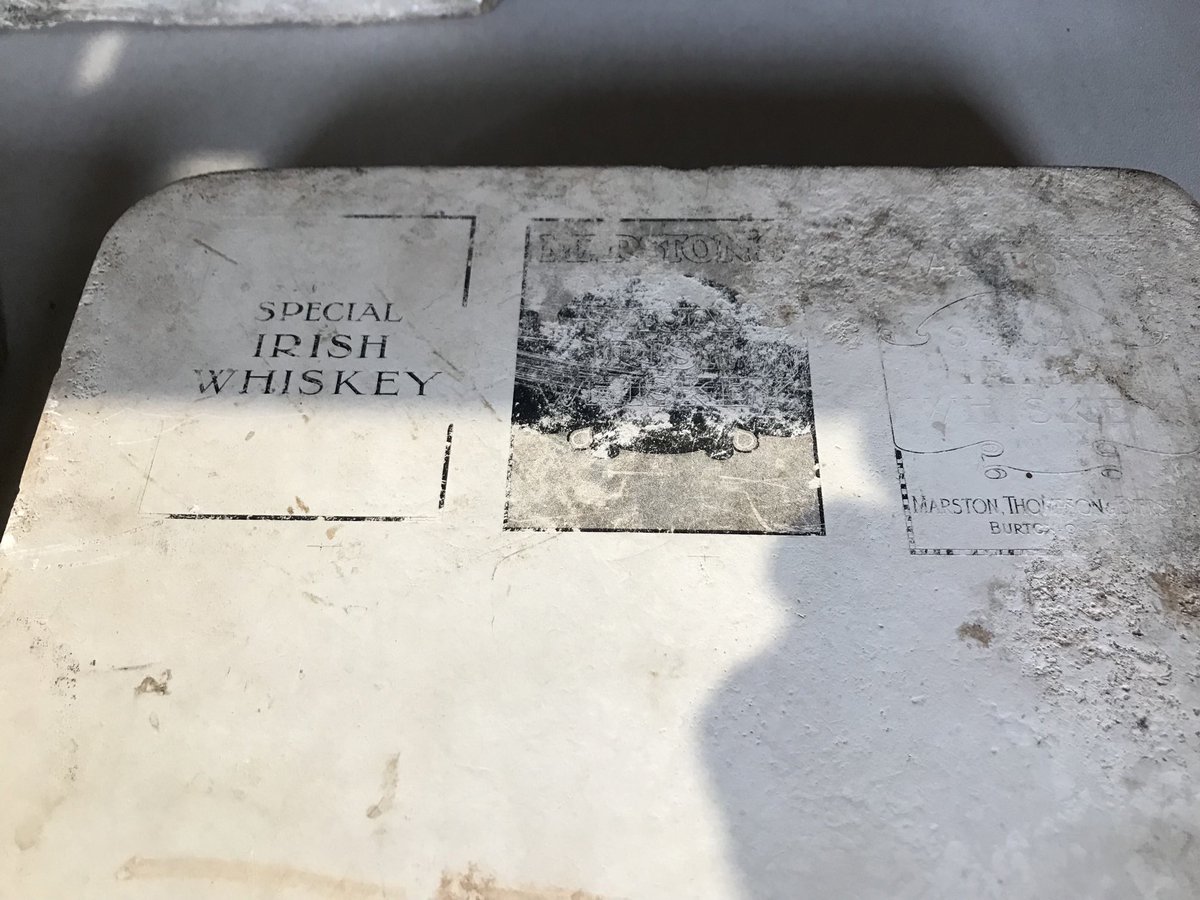 PhilipReedman's tweet photo. Litho printing stone at Derby Museum of Making. Marston Special Irish Whiskey.
#derby #museumofmaking #lithoprint https://t.co/F1eU2JjIb3