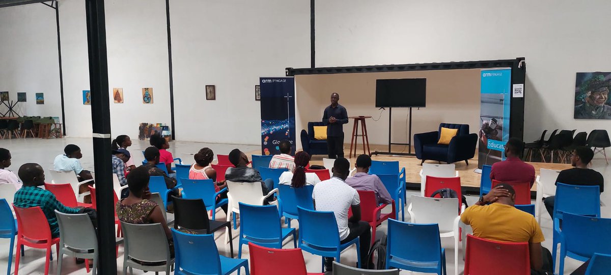 slugada's tweet photo. Through @GDGKampala we shall continue to extend all kinds of tech opportunities to everyone so that we build a community, products and solutions that are inclusive.

##EmbeddedLearningChallenge and TinyML with @Arm @ArmEmbedded @michealnayebare &amp; @Ngesa254 https://t.co/jTLxAde2kr