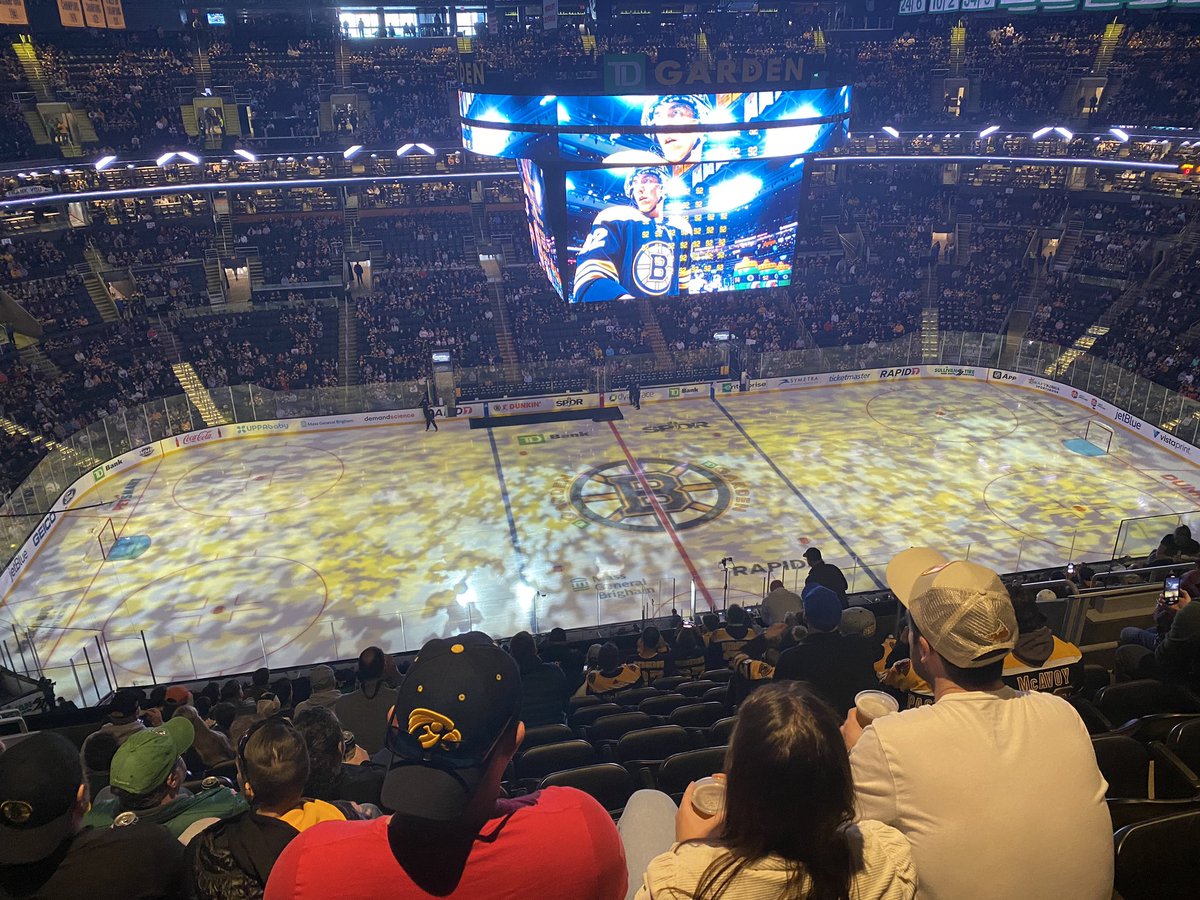 KaliopeOfMars's tweet photo. we’ve been yelled at three times before puck drop ❤️💚 https://t.co/4SiYHKzr1z