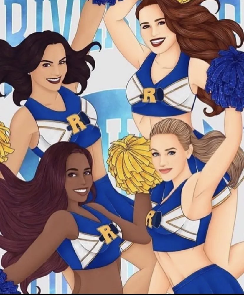 IconicBasically's tweet photo. Riverdale Fan-art>>>>> #Riverdale #ToniTopaz #CherylBlossom #BettyCooper #ArchieAndrews #Jugheadjones #ReggieMantle #KevinKeller #FredAndrews https://t.co/dkXQRrO43j