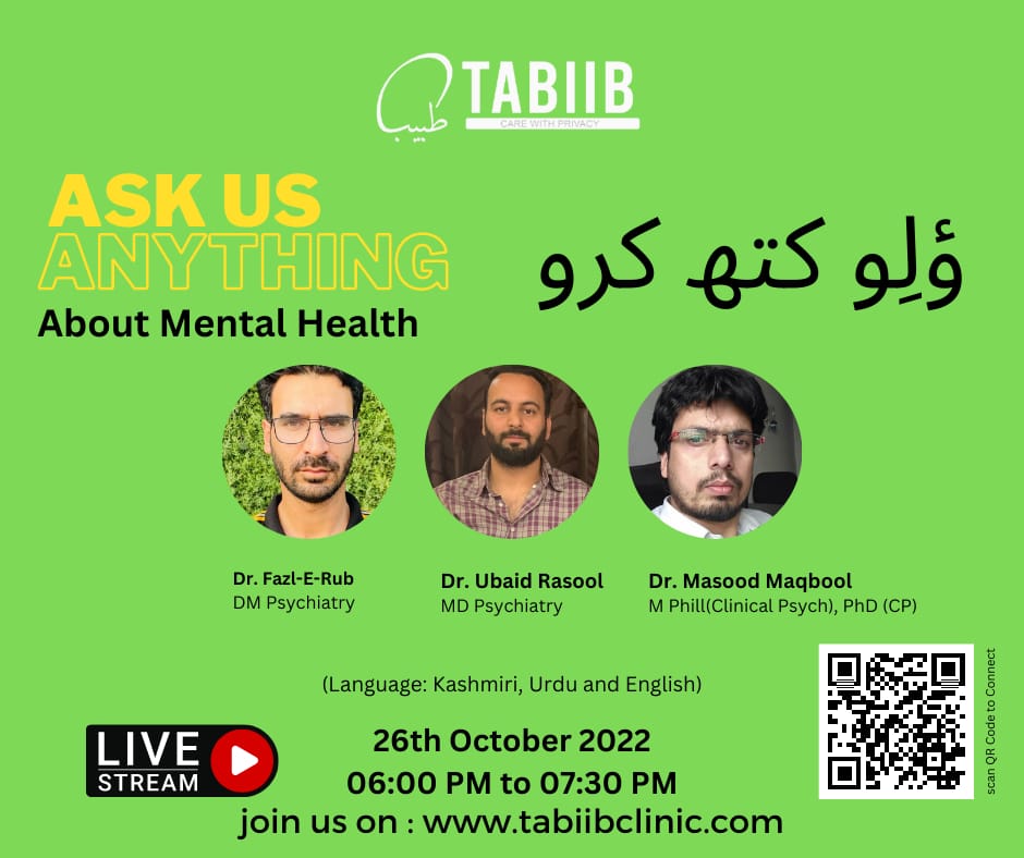 Tabiibcp's tweet photo. Upcoming Q&amp;A live session on wednesday 06:00 PM (26-10-2022) https://t.co/rCyAiZq2VU