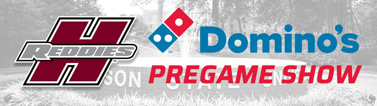 It's time for the Domino's Pregame Show on the Henderson State Sports Network! 🍕🏈 Tune in LIVE with the Voice of the Reddies @bsmithpxp as he previews today's Homecoming matchup with Arkansas Tech! 📻 - bit.ly/HSUradio #NoMereBeast | #CodeRed