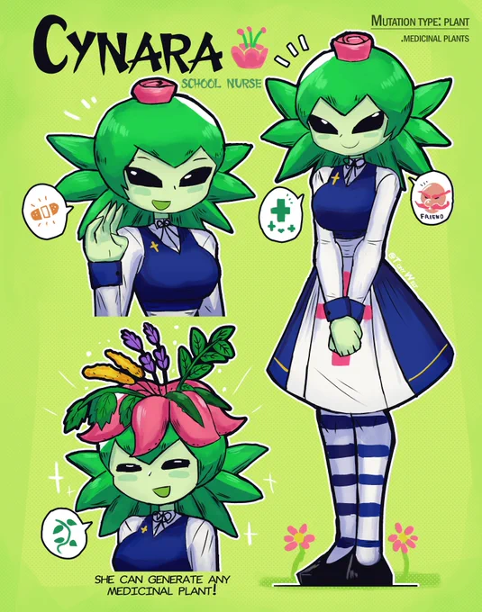 The kind school nurse,Cynara 