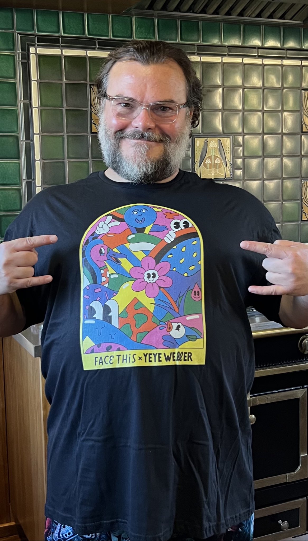 Jack black hotsell t shirt