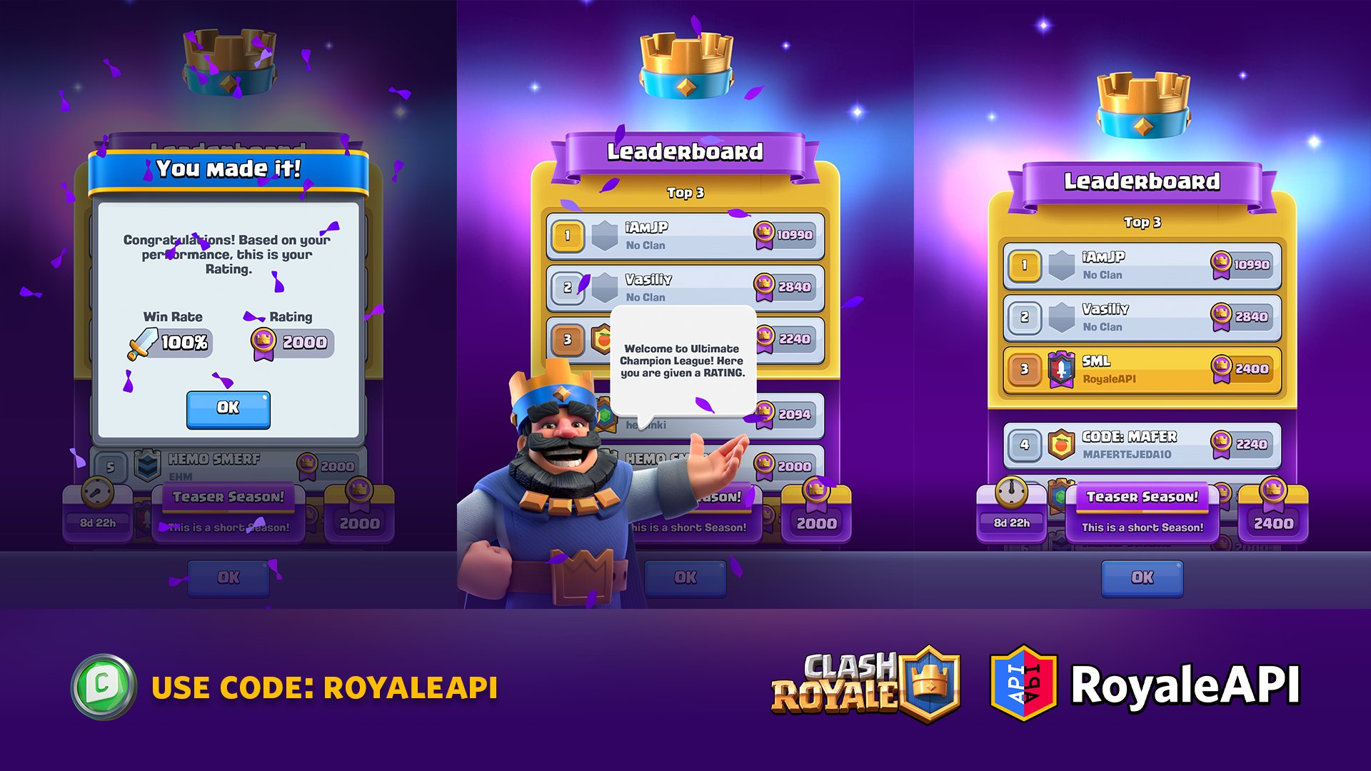 Clash Royale on X: Did you know there's a global leaderboard