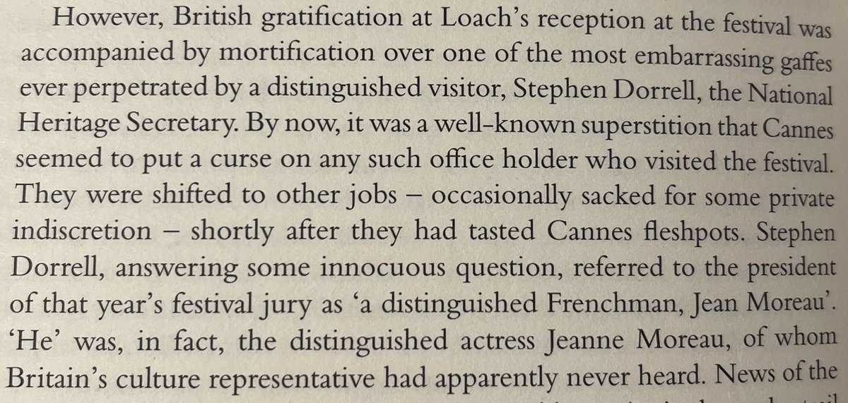 GouchHard's tweet photo. #OTD in 1995, the Cannes Film Festival opened. Britain was represented by the Tory Minister for Culture, Stephen Dorrell, who made an embarrassing gaffe. His Labour successor, Chris Smith, was more successful https://t.co/728JCyrrR2