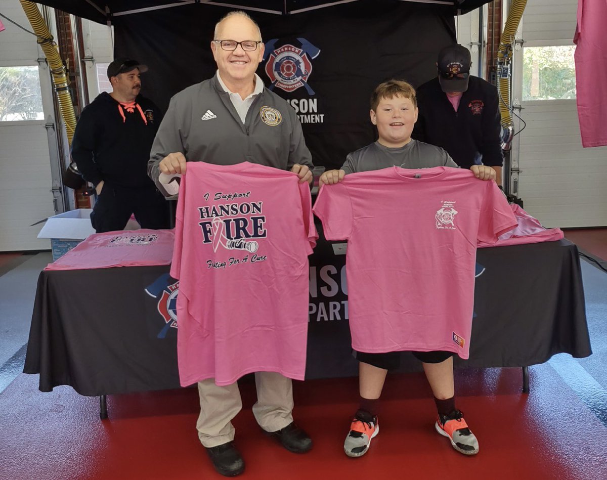 Thanks to Hanson Fire for the tour of the station and open house today.