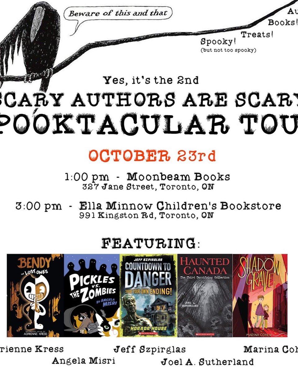 marinacohen's tweet photo. Made some Monster Mallows for the spooktacular book tour tomorrow! Instructions on my website! Hope to see you! #BookTour #haloweenfun #spookymg #mglit #mghorror https://t.co/XM0rwoxBYU