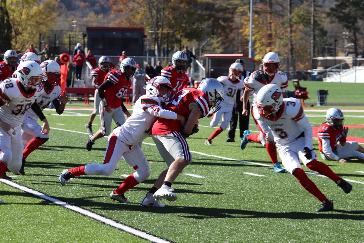 The JV Squad ended their season with a nice WIN over Jamestown! 28-24