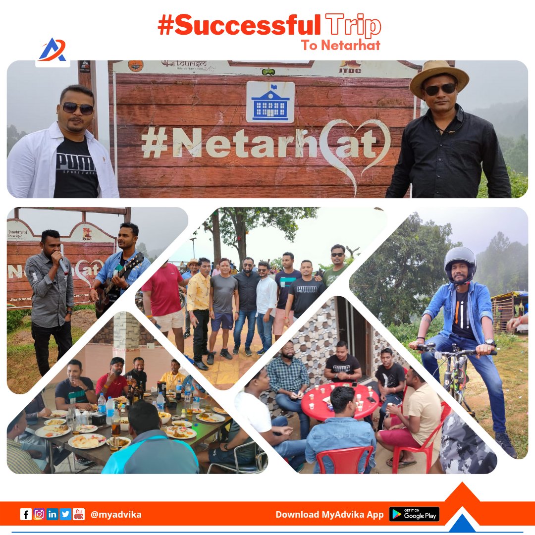 myadvika's tweet photo. Here is another successful trip to Netarhat. Overwhelmed by the responses of the client!

Witness the Sunrise and sunset point in Netarhat!

Stay tuned for the upcoming trips!!!

#myadvikatourism #myadvika #Netarhat #traveler #travellingwithfriends #photooftheday #photography https://t.co/1VqUwl9G8C