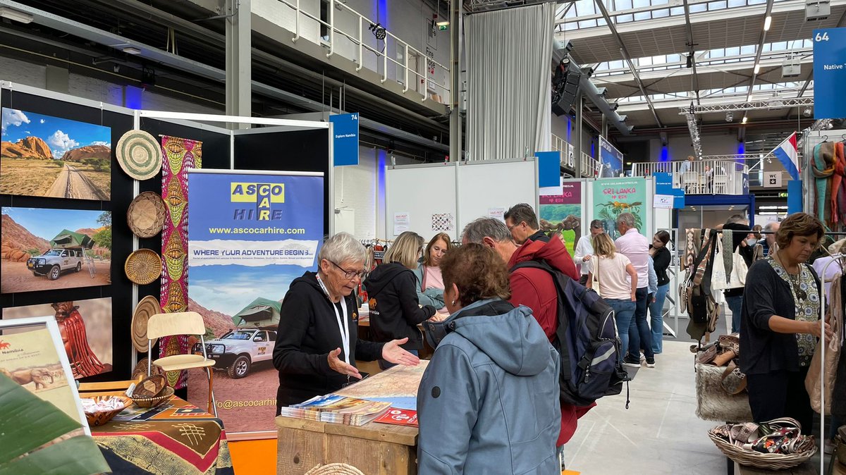 Op Zondag 23 oktober 2022 zijn de reisexperts van Explore Namibia en Explore Botswana weer aanwezig tijdens het Verre Reizen Event 2022 in de Fokker Terminal, Den Haag.

De GRATIS toegankelijke presentatie begint op 15:10. Wees op tijd, want vandaag was het bomvol!