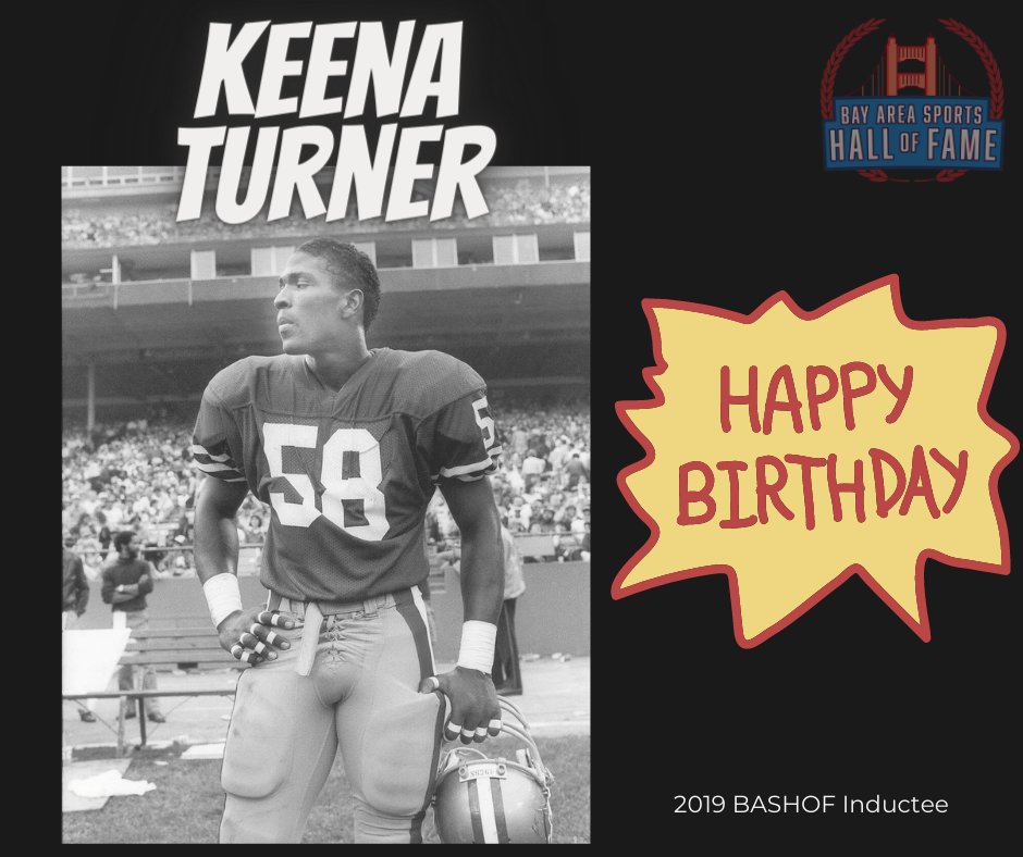 BayAreaSportHOF's tweet photo. Guess who’s birthday it is? It’s none other than BASHOF’s 2019 Inductee, Keena Turner. He dominated in the 49ers and we wish him the best today. 🥳🏈 @Renrut58
#BASHOF #keenaturner #football #sanfrancisco49ers #49ers https://t.co/Uz7xCJynhy